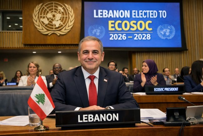 Lebanon Elected to UN Economic and Social Council for 2026–2028 Term