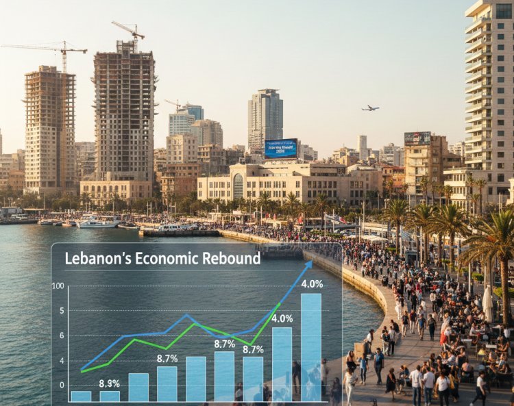 Lebanon Projects 4% GDP Growth for 2026 Amid Structural Stabilization