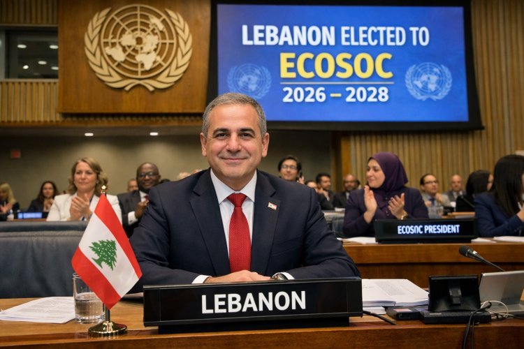 Lebanon Elected to UN Economic and Social Council for 2026–2028 Term