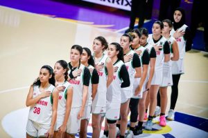 Lebanon's Under-18 Women's National Basketball Team