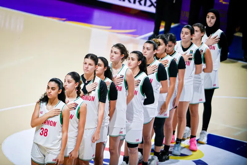 Lebanon's Under-18 Women's National Basketball Team