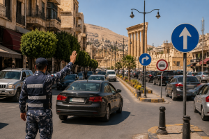 Traffic plan in Baalbek