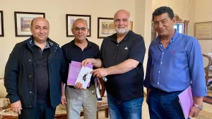Shawqi Dallal and the Mayor of Lala