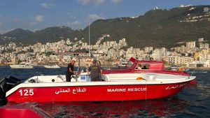Civil Defense Deploys Along Lebanese Beaches