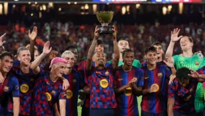 برشلونة يهزم الاهلي المصري