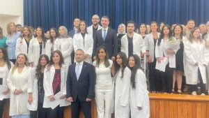 Markabawi at the Pharmacists' Graduation Ceremony