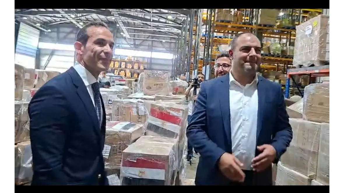 مساعدات مصرية الى لبنان
