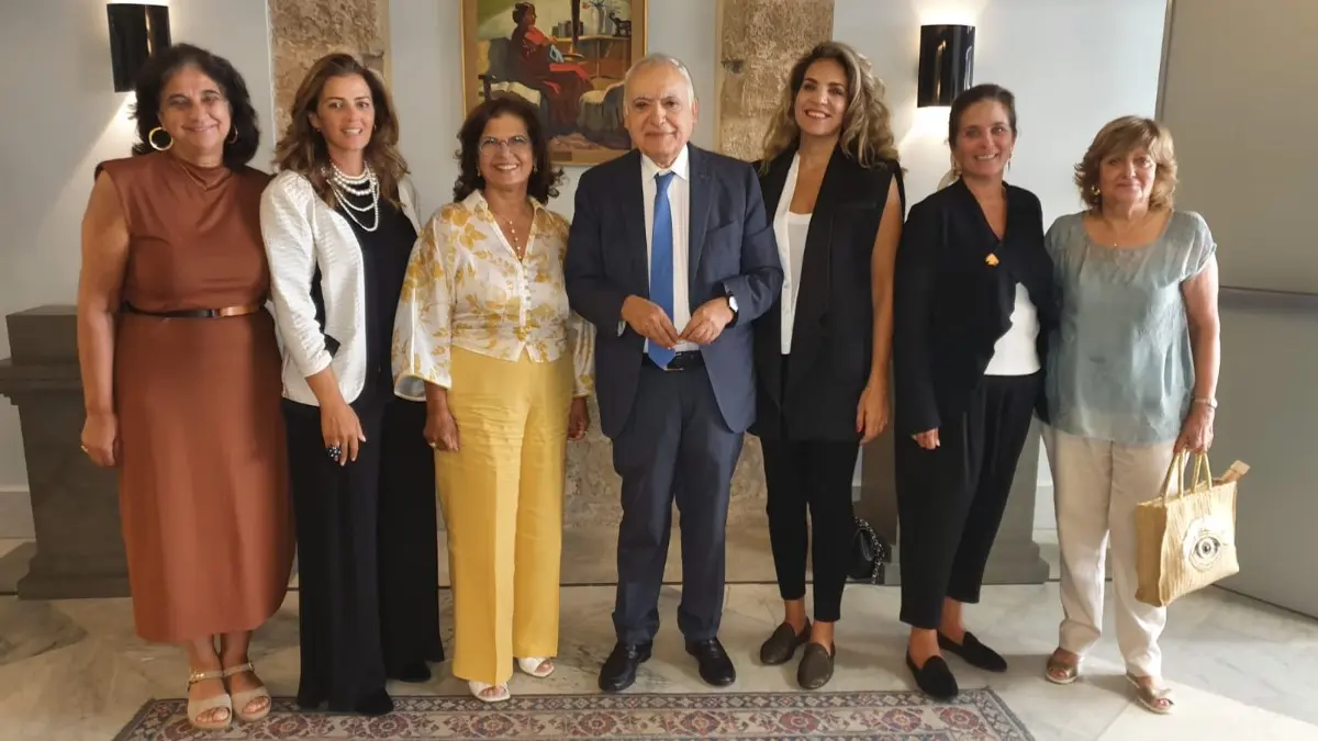 Salama and the Al-Ghad Theater Delegation