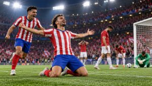 فوز اتلتيكو مدريد على مانشستر يونايتد