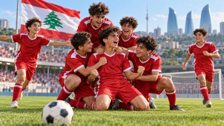ناشئو لبنان بكرة القدم