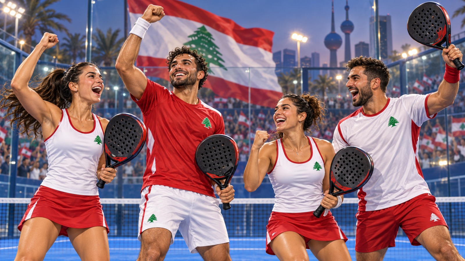 منتخب لبنان للبادل