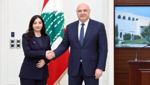 عون يلتقي وزيرة المانية