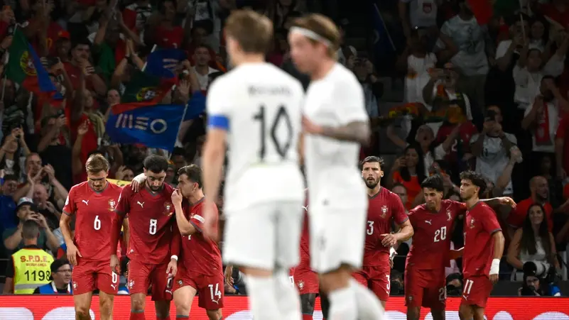 فوز البرتغال بغياب رونالدو