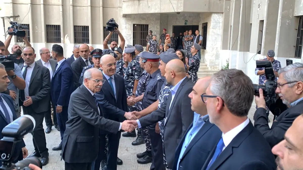 نواف سلام في النبطية